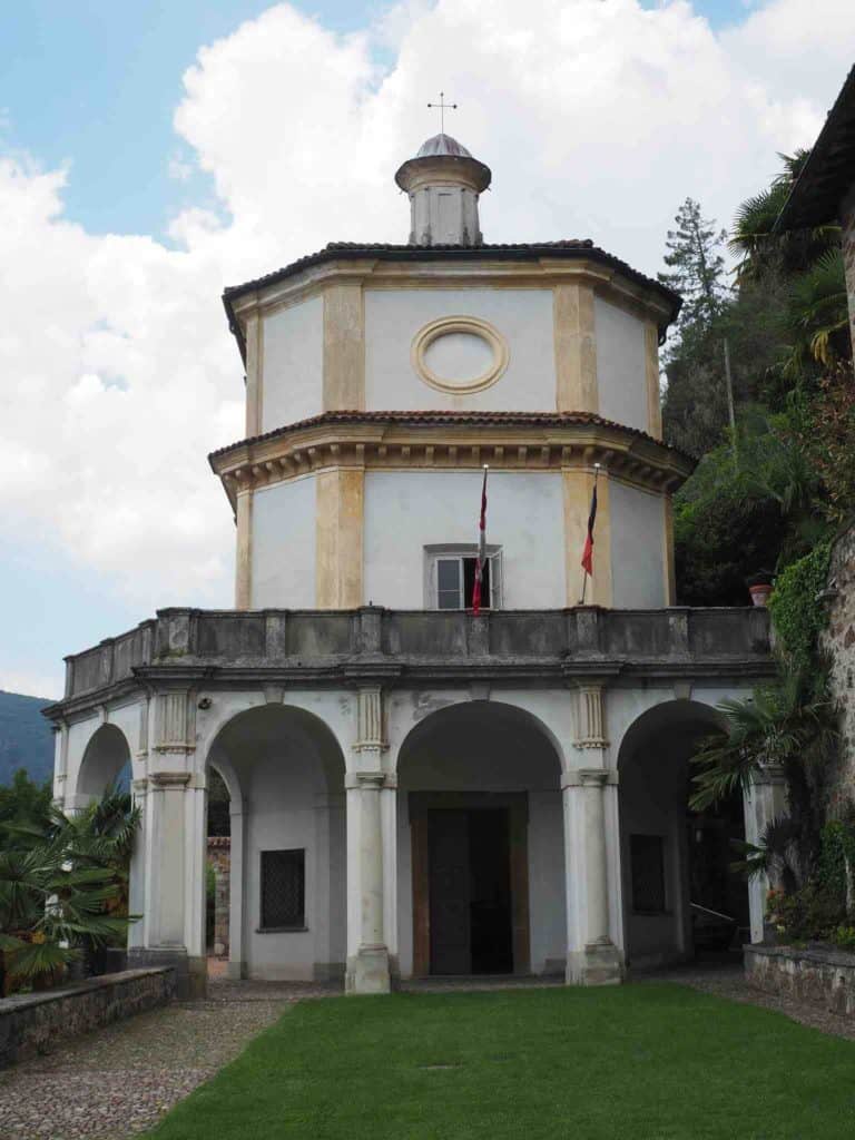 The Madonna del Sasso Church at Morcote