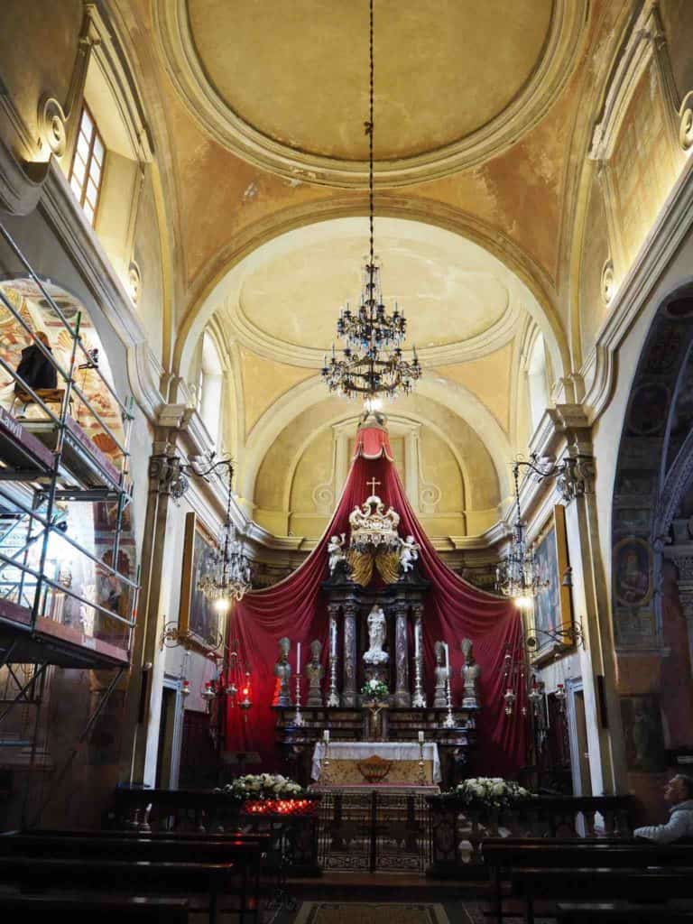 The Madonna del Sasso Church at Morcote 