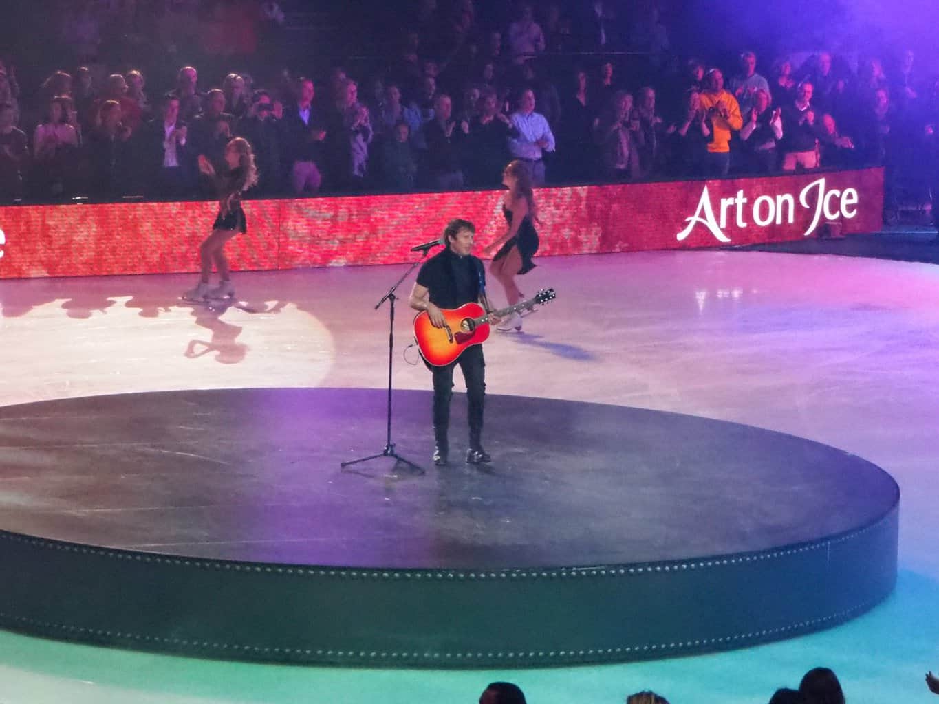 James Blunt On Tour In Switzerland With Art On Ice