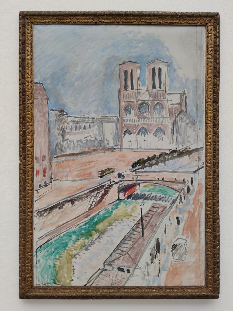 Notre Dame Painting by Henri Matisse at Kunstmuseum Solothurn