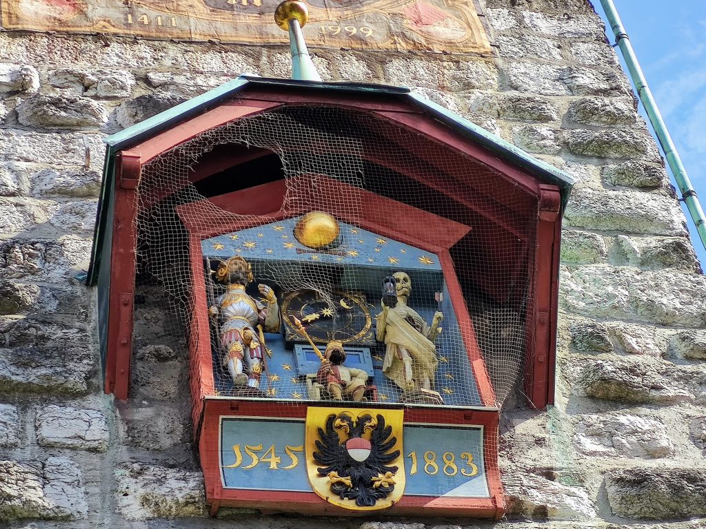 The figures on the The Astronomical Clock Solothurn