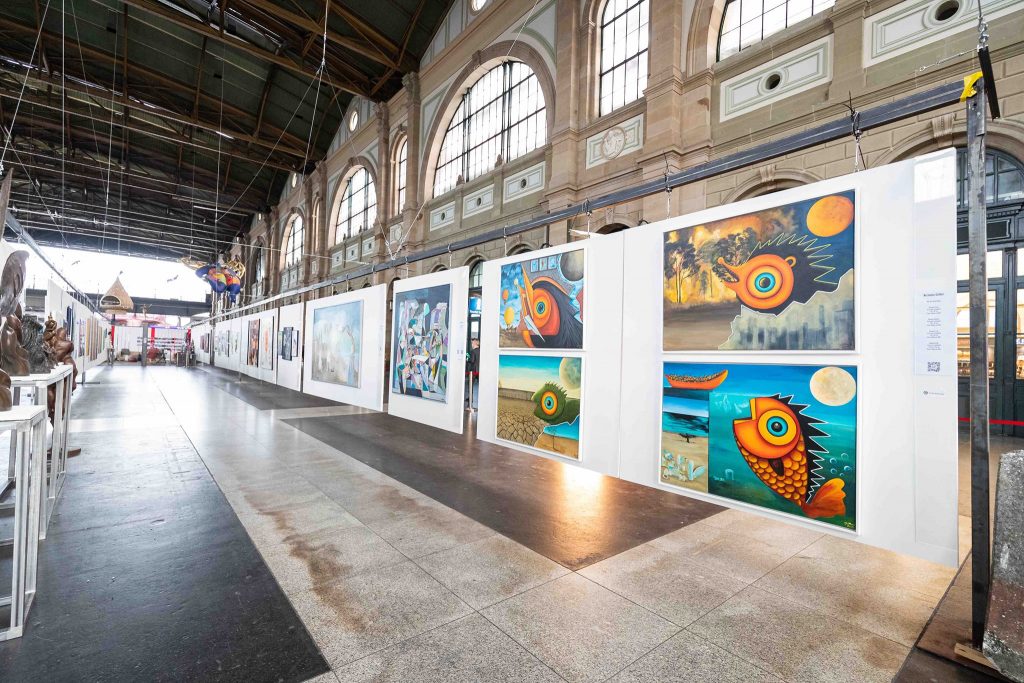 SWISSARTEXPO - FREE Art Festival at Zurich HB