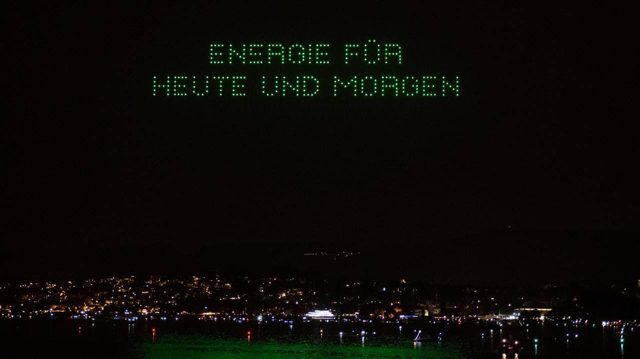 Drone Photos at Züri Fäscht 2023 by Geoff Pegler