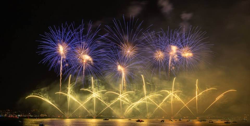 Züri Fäscht 2023 Fireworks Photos by Geoff Pegler