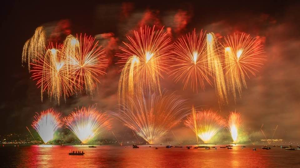 Züri Fäscht 2023 Fireworks Photos by Geoff Pegler