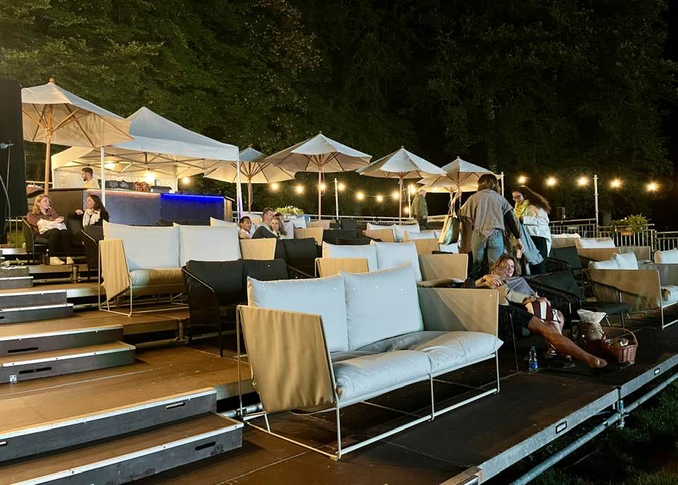 Open Air Cinema in Zurich at the Dolder Wellenkino