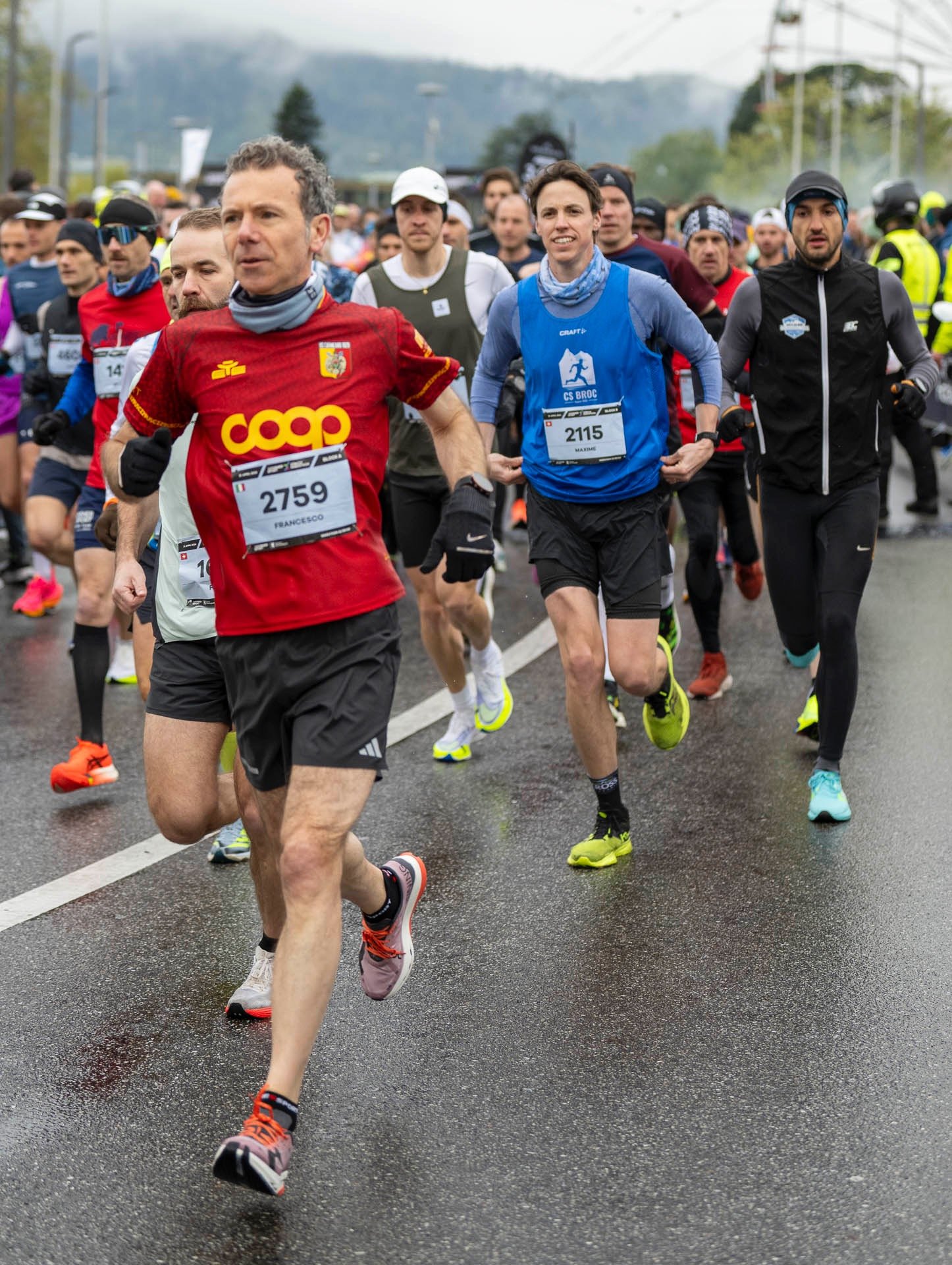 Zurich Marathon by Geoff Pegler 
