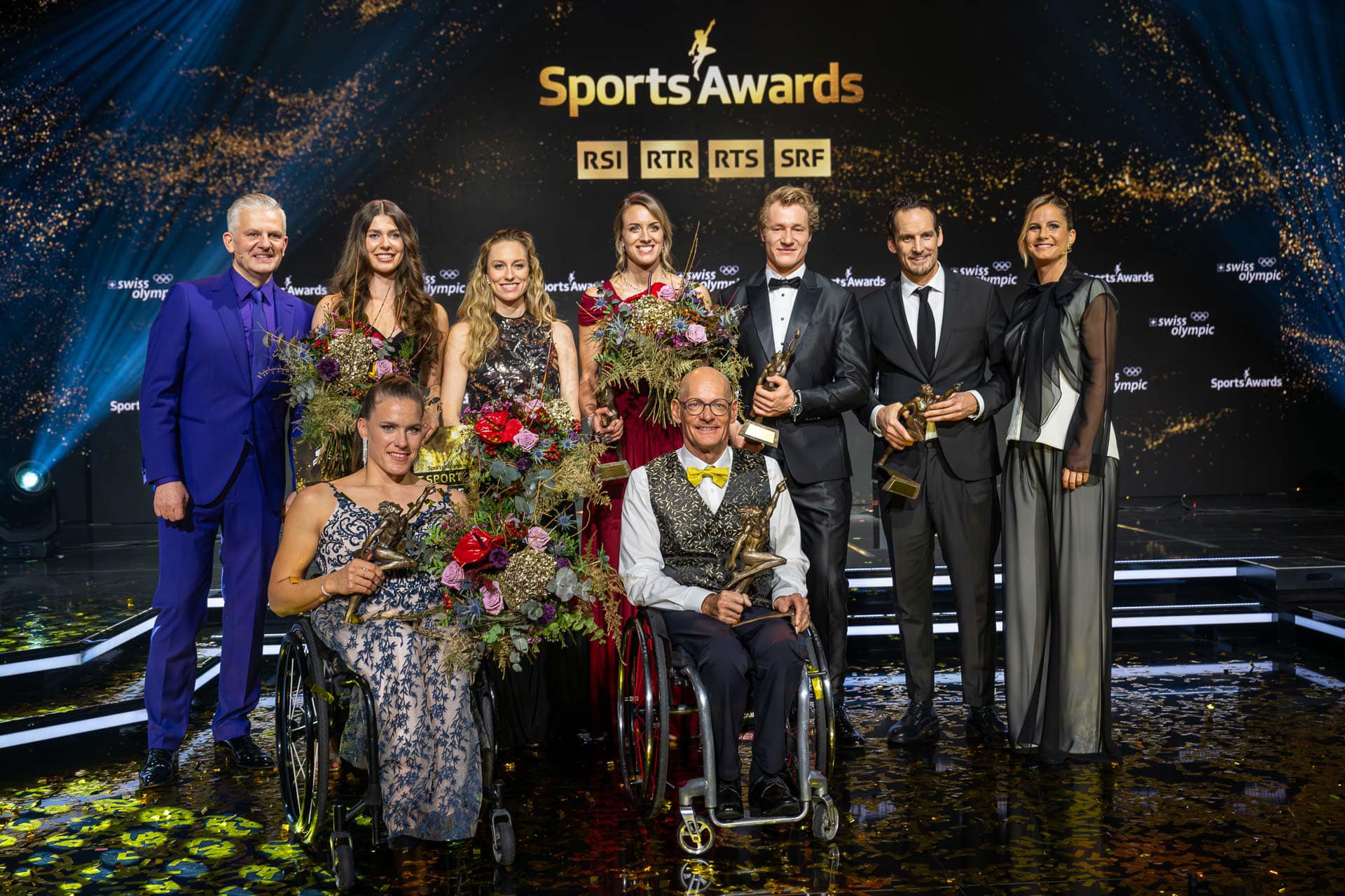 SRF Swiss Sports Awards winners 2024 Zurich