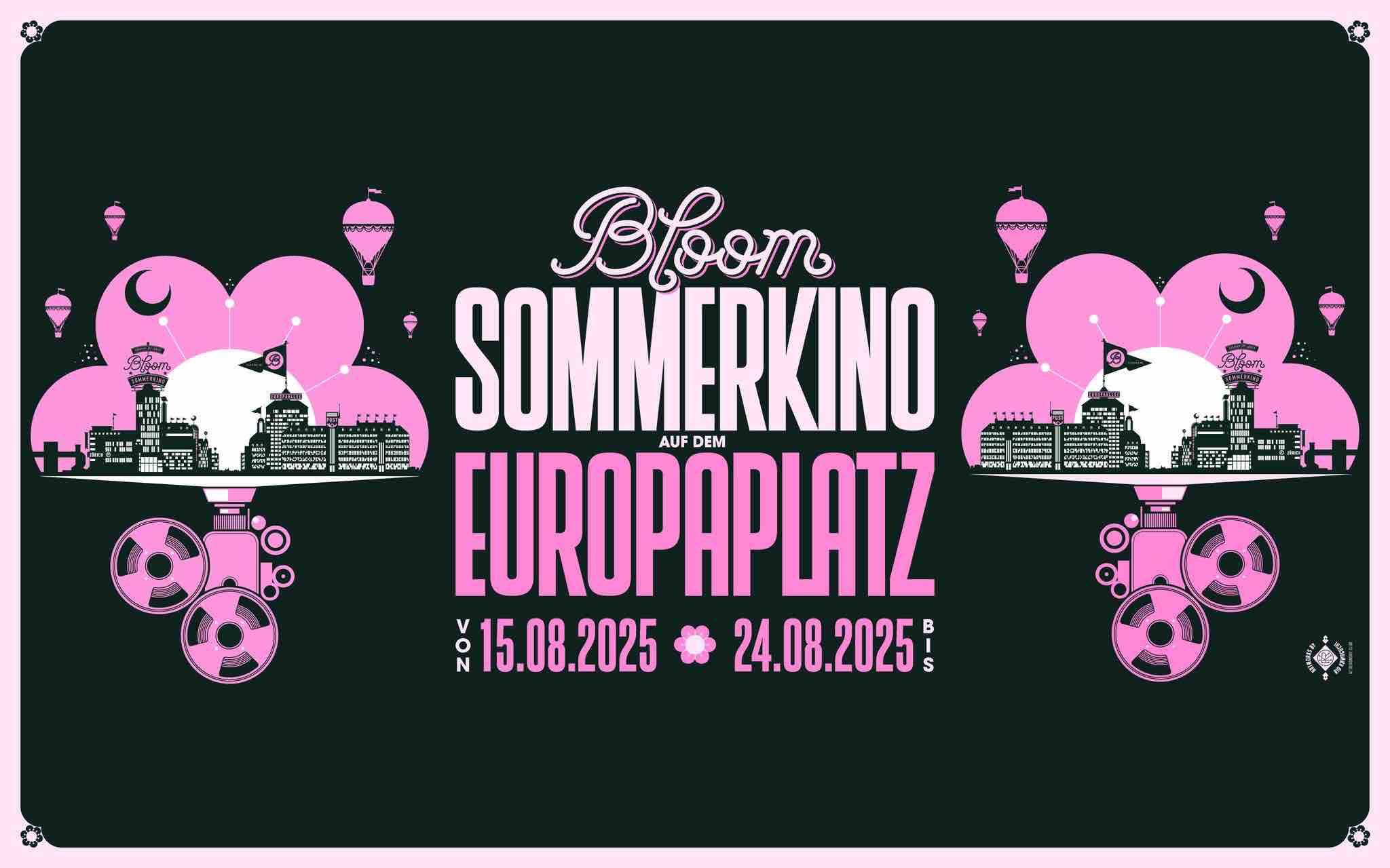 Bloom Openair Kino Zurich – 14th - 23rd August