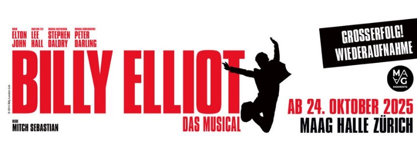 Billy Elliot Zurich Extended Until March - MAAG Halle