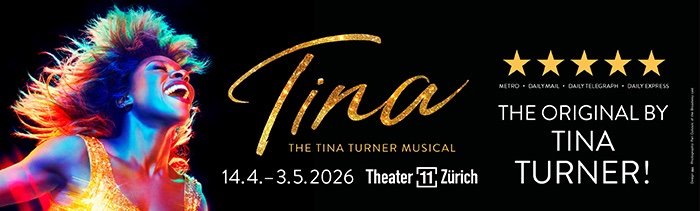 Tina The Tina Turner Musical Comes to Zurich in 2026