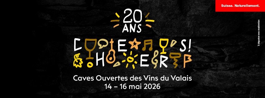 Caves Ouvertes Valais 2026: Free Wine Tastings 14th - 16th May