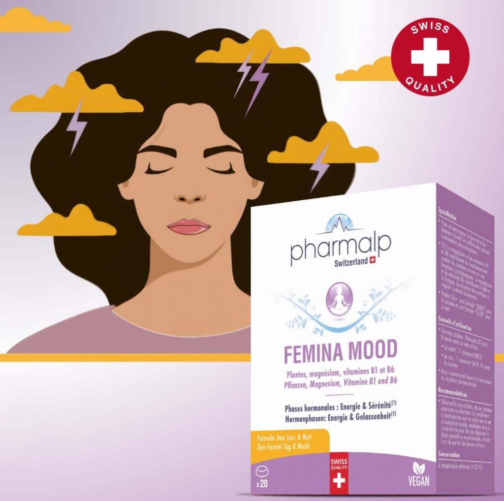 FEMINA MOOD: Natural Swiss Solution for Hormonal Balance, Energy & Wellbeing