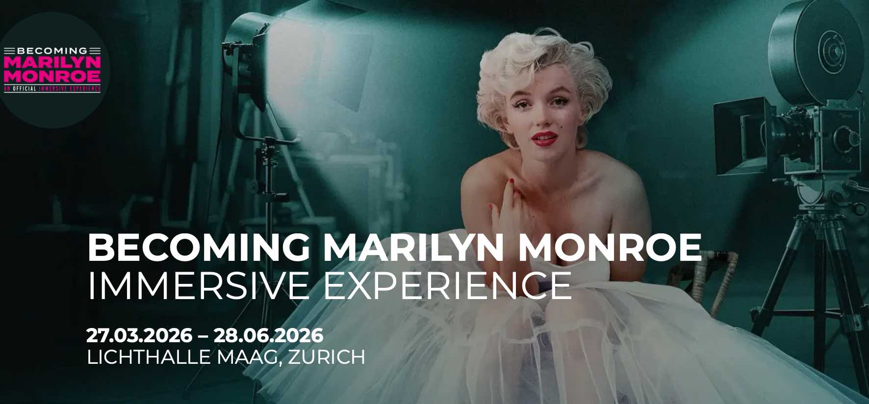 Becoming Marilyn Monroe: Immersive Exhibition in Zurich