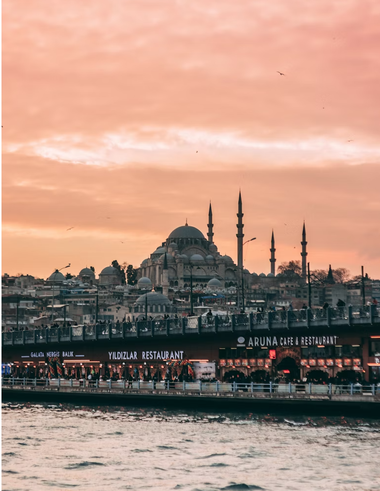 Istanbul Bosporous sunset