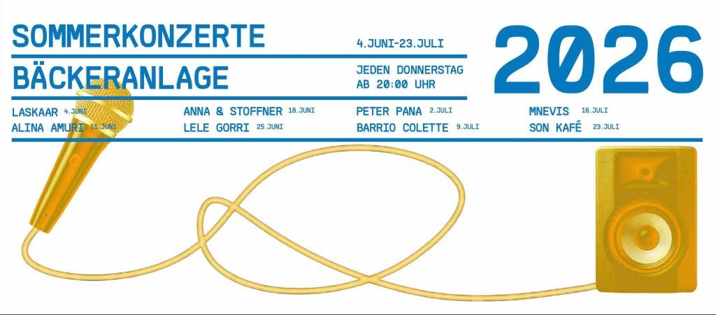 Summer Concerts On Thursdays at Bäckeranlage Summer 2026