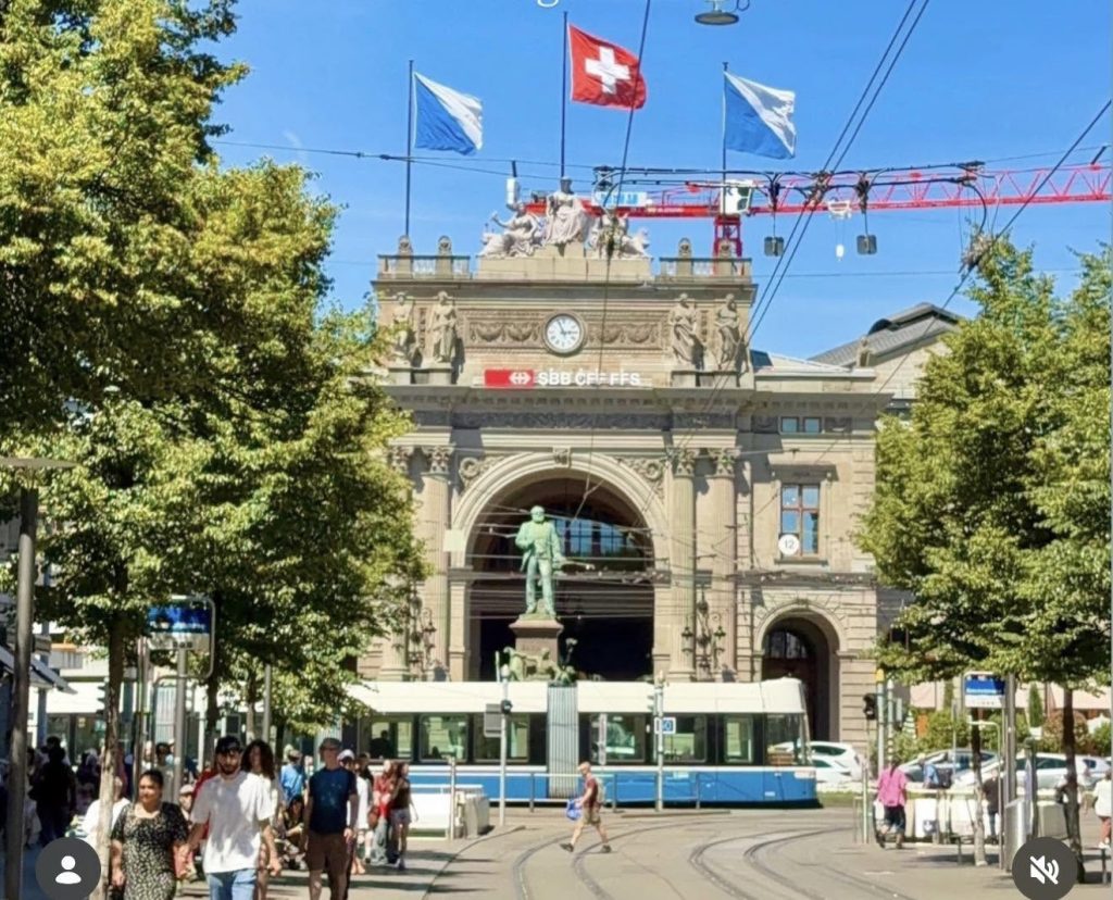 Zurich hb - Zurich in June