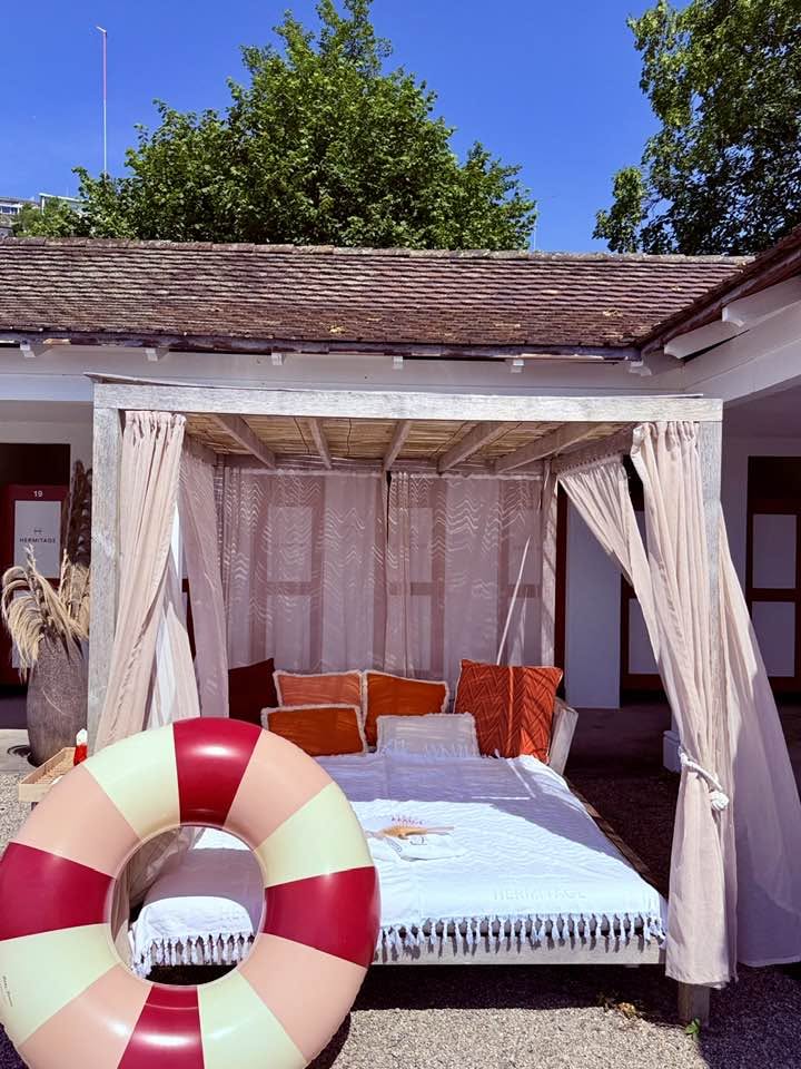 The Beach Club at HERMITAGE Lake Lucerne: One of Switzerland's Most Beautiful Beach Clubs