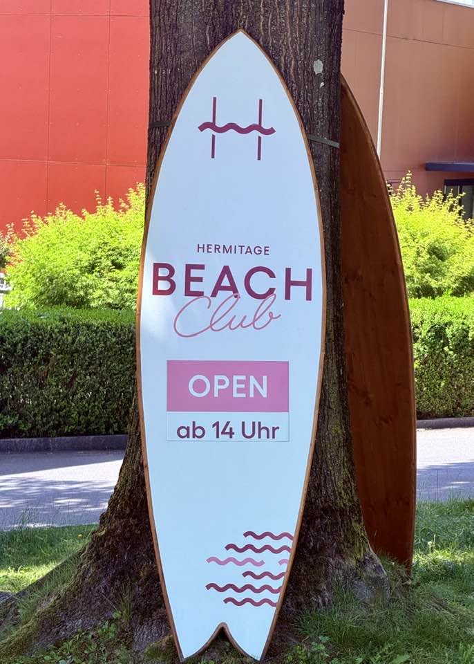 The Beach Club at HERMITAGE Lake Lucerne: One of Switzerland's Most Beautiful Beach Clubs