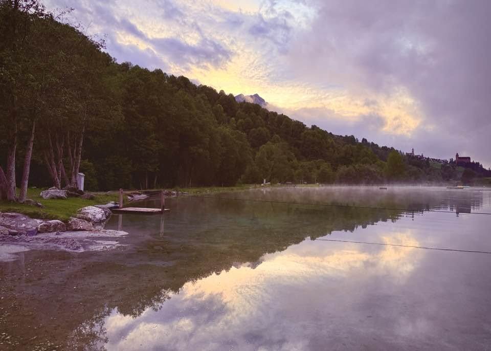Lake Barnagn . Lai Barnagn near AVES Savognin