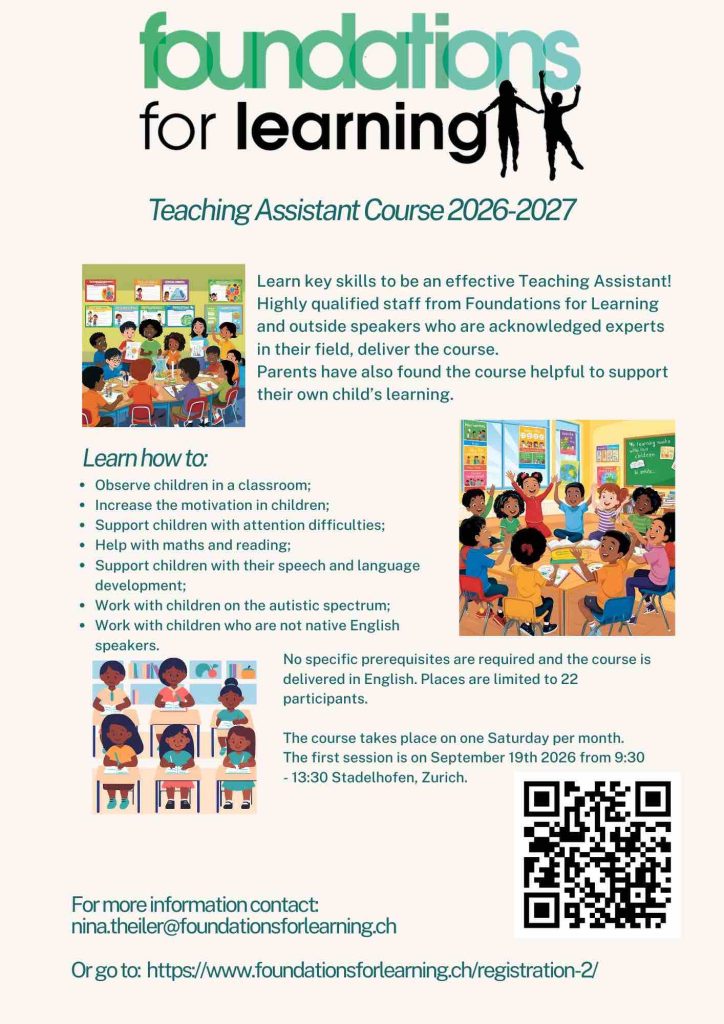 Foundations for learning teaching assistant course 2026